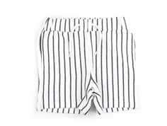 Name It bright white stribede shorts